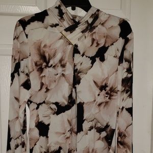 Calvin Klein floral print Black/Whilte/Tan/Brown